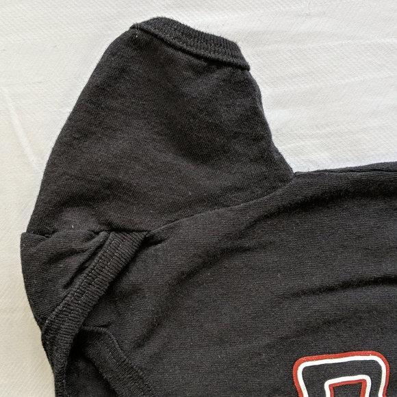 red dragon graphic black short sleeve bodysuit diaper shirt 24 months baby - Picture 4 of 8